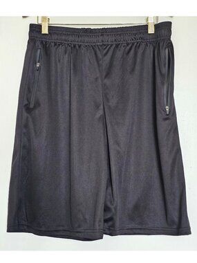 Ultra Performance Athletic Drawstring 10" Shorts L Black